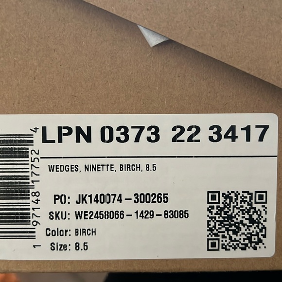 JustFab Ninette Platform Wedge Sandal - Picture 6 of 6